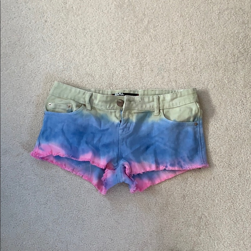 BDG Urban Outfitters Tie dye shorts